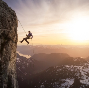 Rappelling